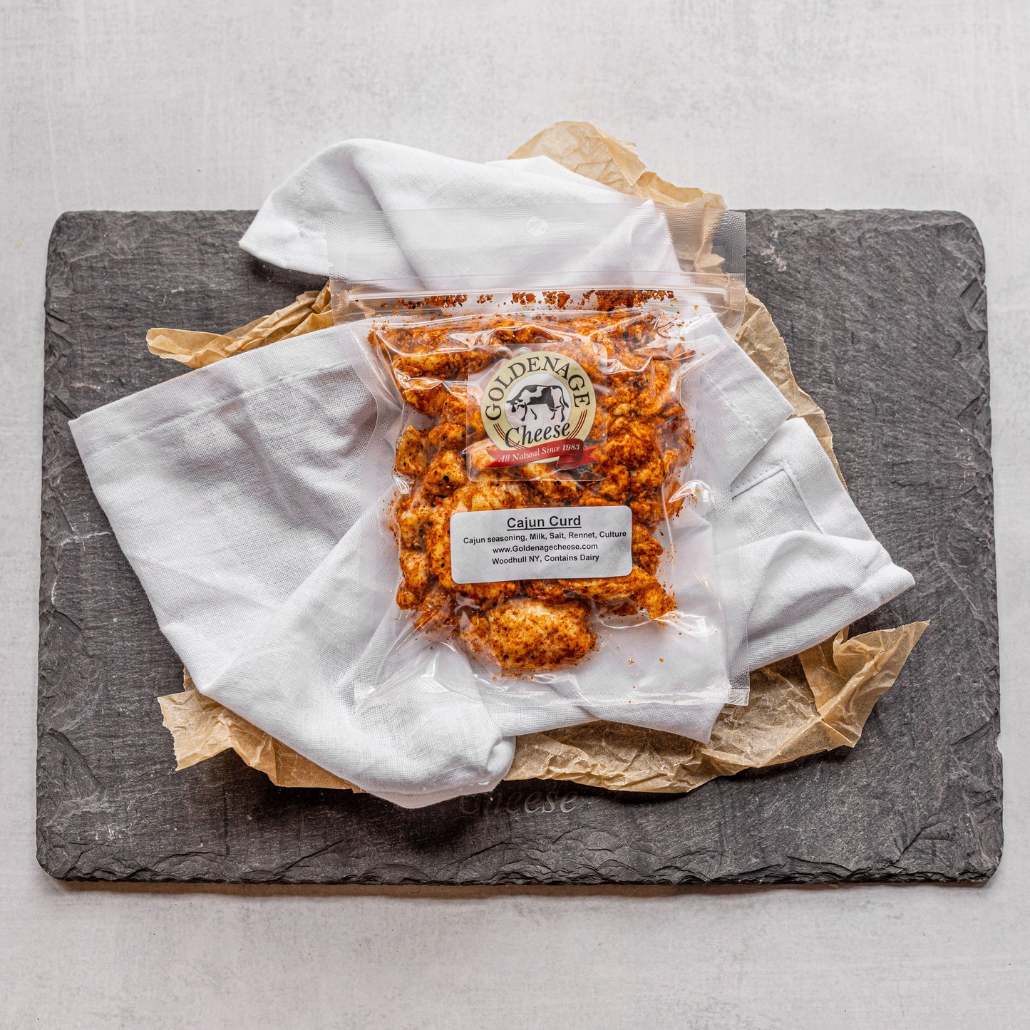 Cajun Cheddar Cheese Curds