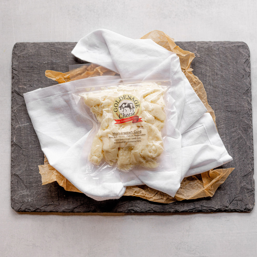 Horseradish Cheese Curd Golden Age Cheese
